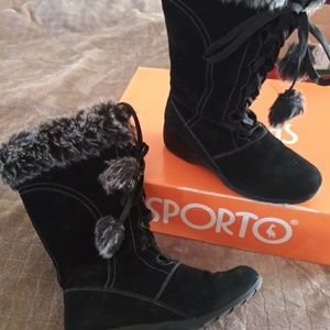 Sporto Waterproof PompomBoots
